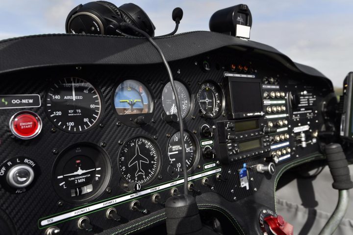 Sonaca 200 Trainer - Cockpit View